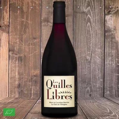Magnum Les Quilles Libres rouge 150 cl - Clot de l'Origine - Marc et Caroline Magnum Les Quilles Libres rouge 150 cl - Clot de l'Origine - Marc et Caroline